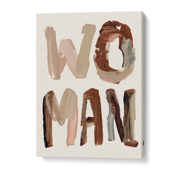 TEXTURED WOMAN WORD
