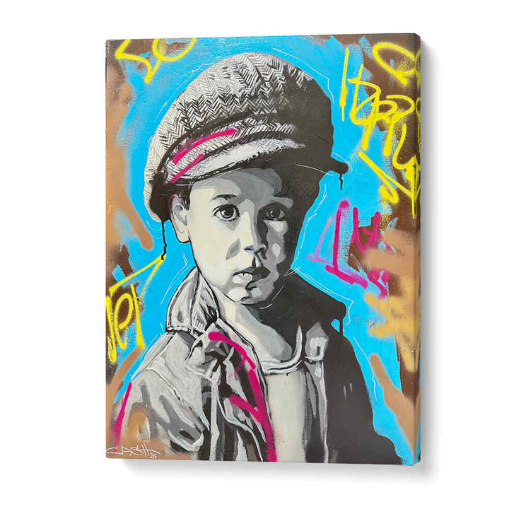 THIS VIBRANT GRAFFITI ARTWORK , POP ART PAINTINGS
