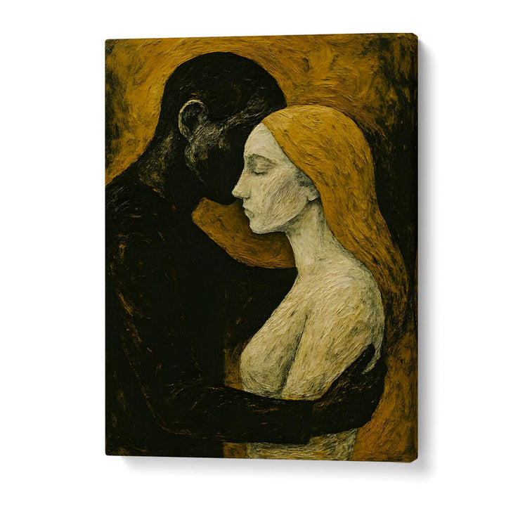 THE EMBRACE OF SHADOWS , EXPRESSIONISM PAINTINGS