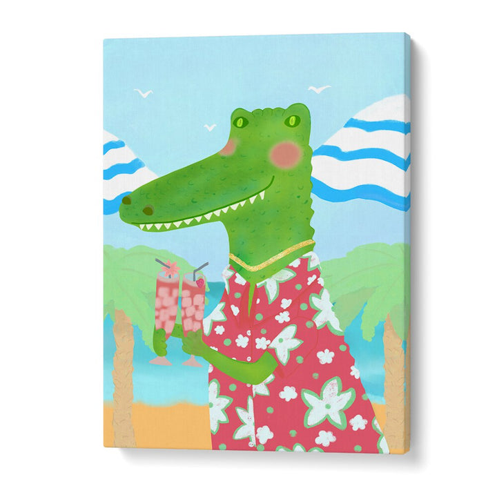 Bright and playful TROPICAL REFRESHMENTS, KIDS ROOM PAINTINGS bring vibrant paradise to your child's space.