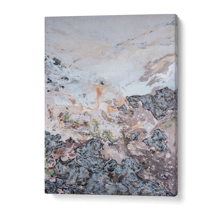 UNHURRIED , ABSTRACT PAINTINGS