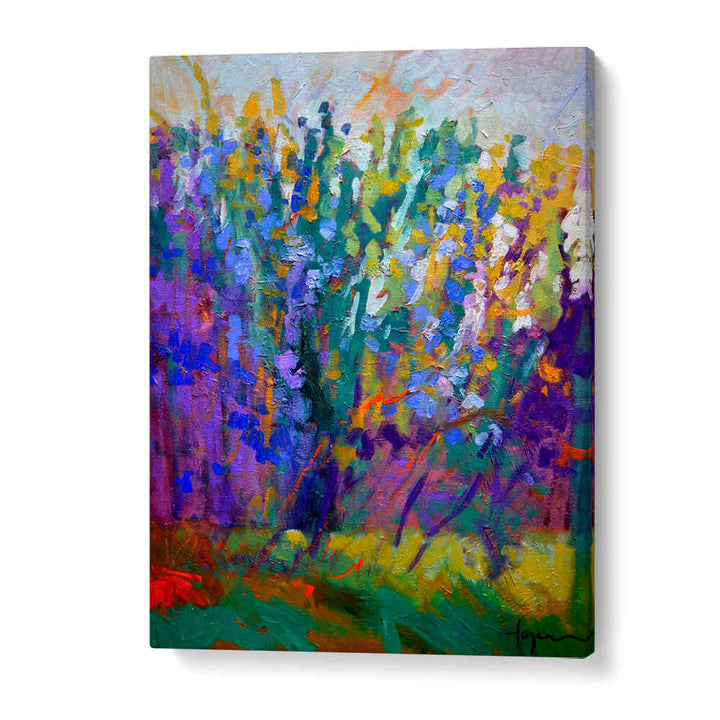 VIBRANT BLOSSOMS , ABSTRACT PAINTINGS