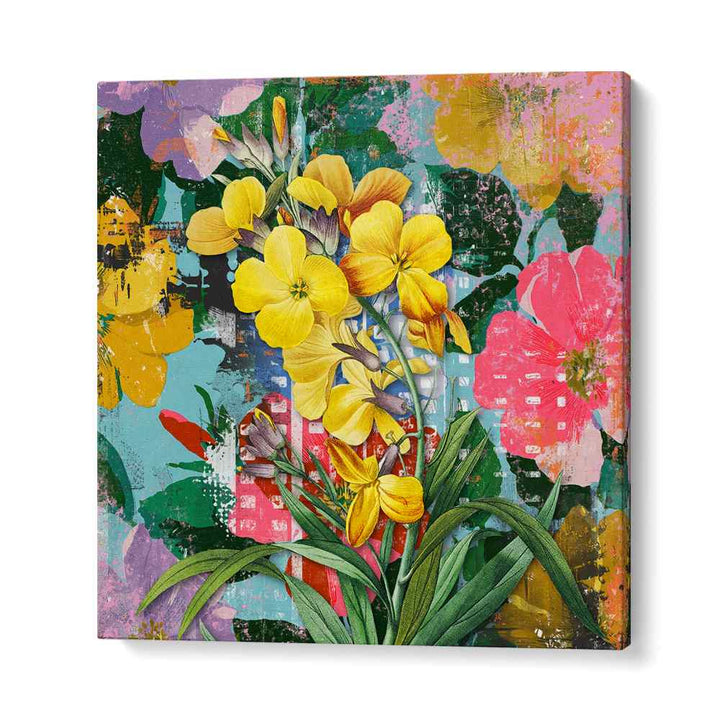 VIBRANT FLORAL COLLAGE