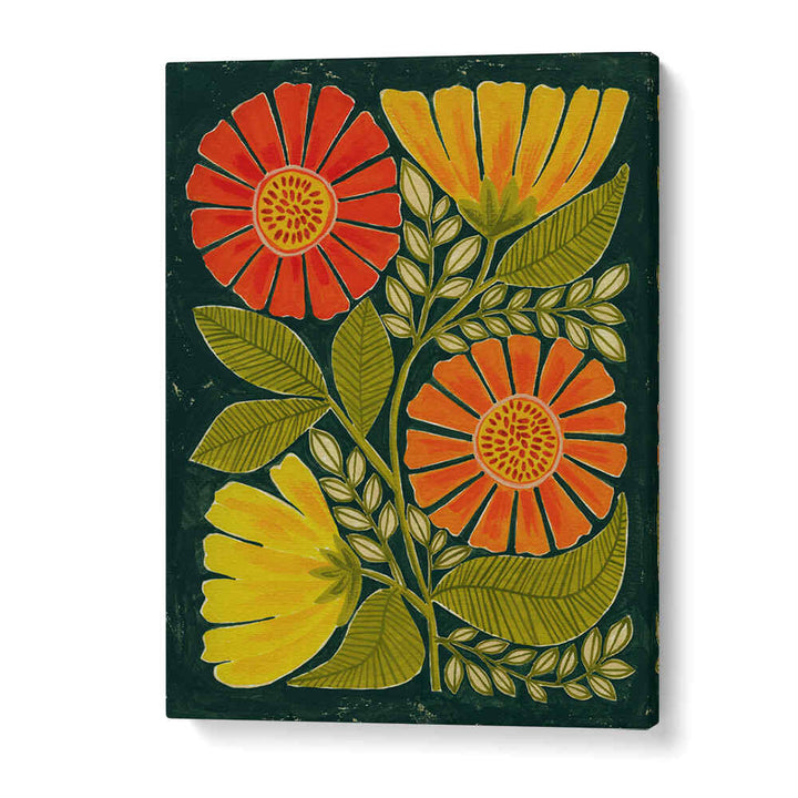 VIBRANT ORANGE AND YELLOW FLOWERS