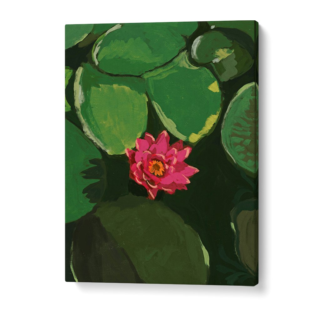 VIBRANT PINK WATER LILY