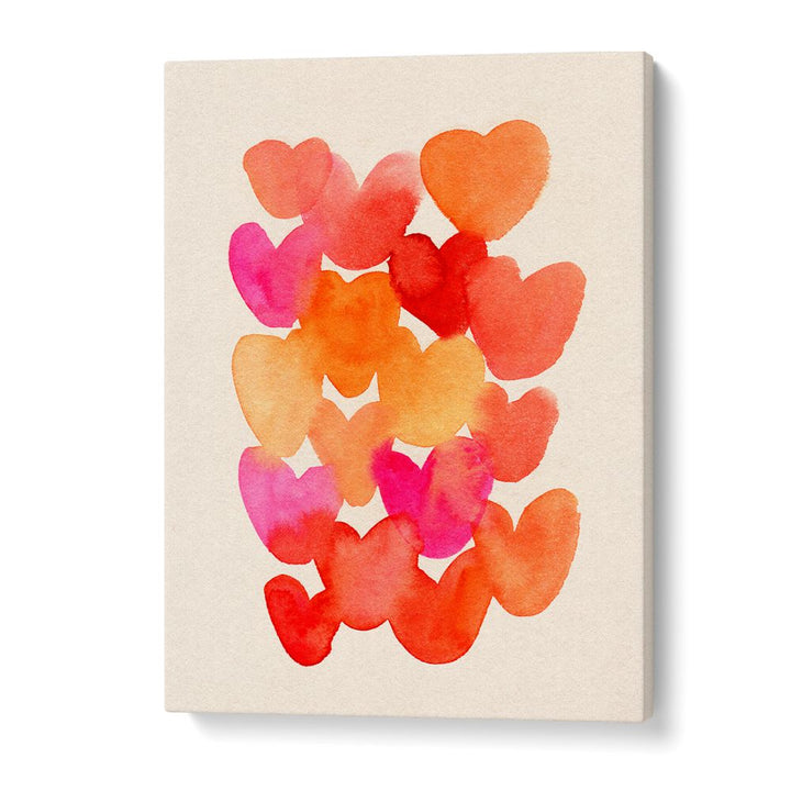 VIBRANT WATERCOLOR HEARTS