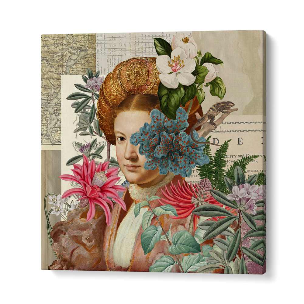 VINTAGE BOTANICAL PORTRAIT