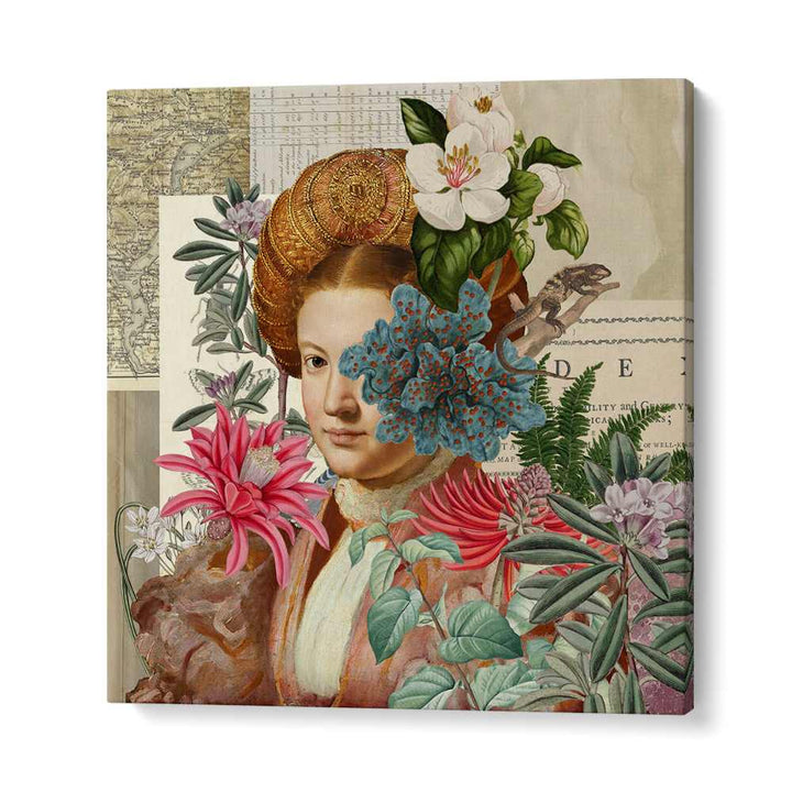 VINTAGE BOTANICAL PORTRAIT