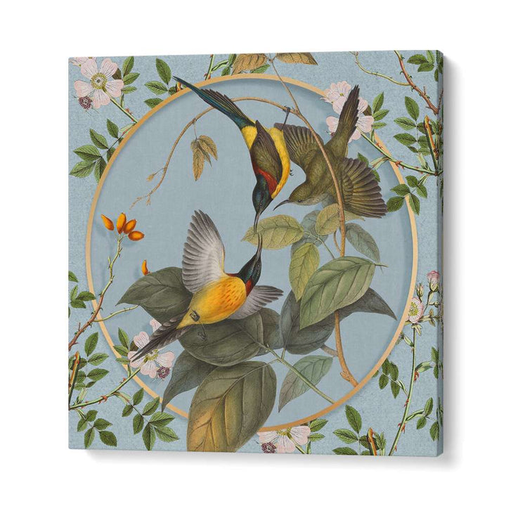VINTAGE BOTANICAL SUNBIRDS