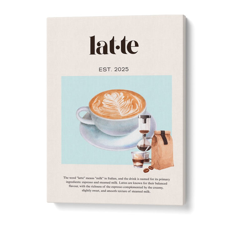 WARM LATTE ART ILLUSTRATION