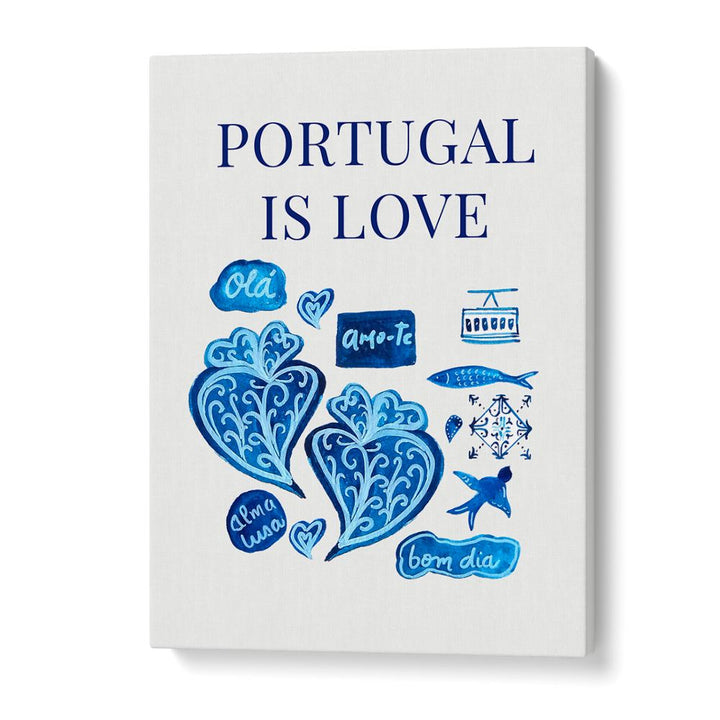 WATERCOLOR PORTUGAL LOVE