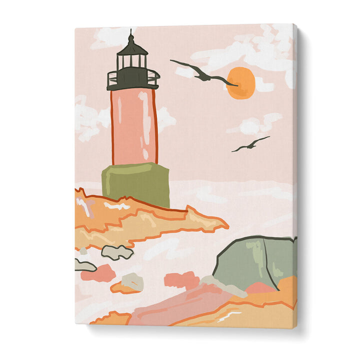 WHERE THE SKY MEETS THE SEA , LANDSCAPE PAINTINGS