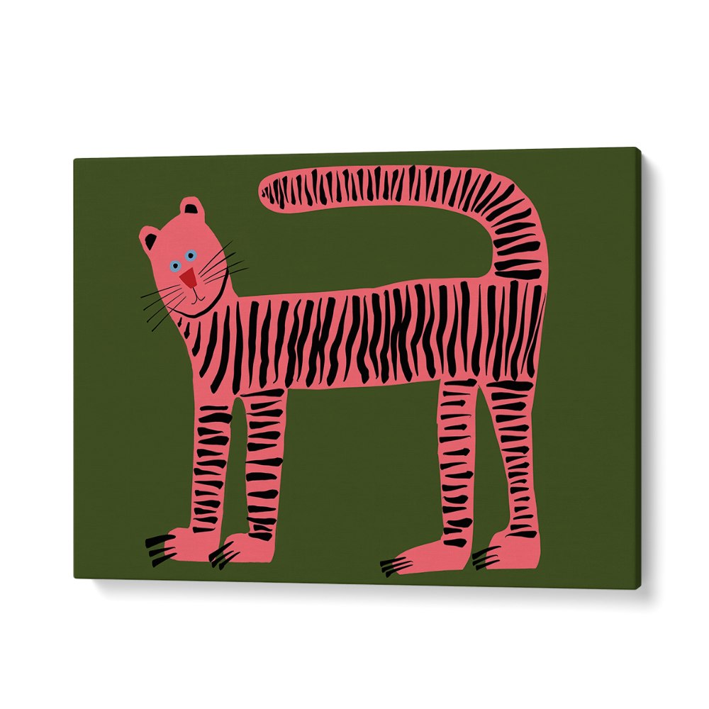 WHIMSICAL PINK TIGER