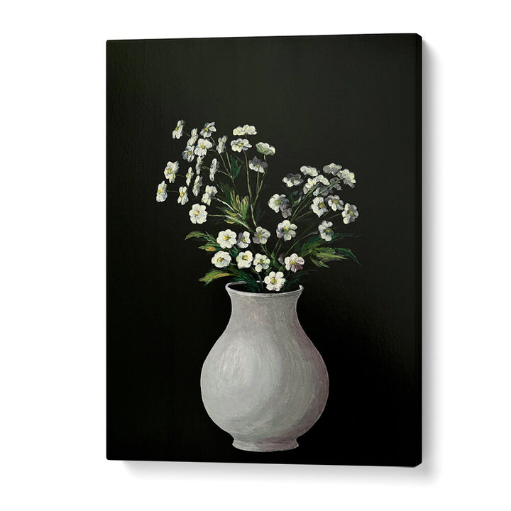 WHITE FLOWER PAINTING