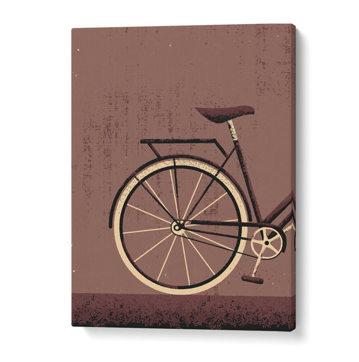 Stylish artwork of a bicycle featured in THE VINTAGE CYCLE, SPORTS POSTERS for unique home decor.
