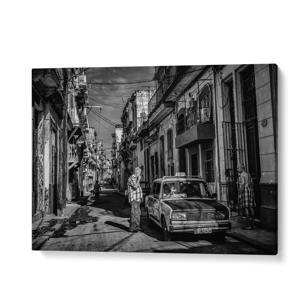 ABSTRACT painting - HABANA STREET VII by Asianmonk