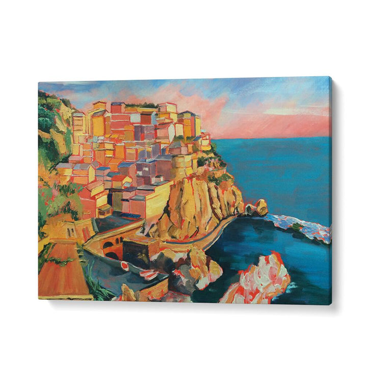 MANAROLA ITALY , LANDSCAPE PAINTINGS