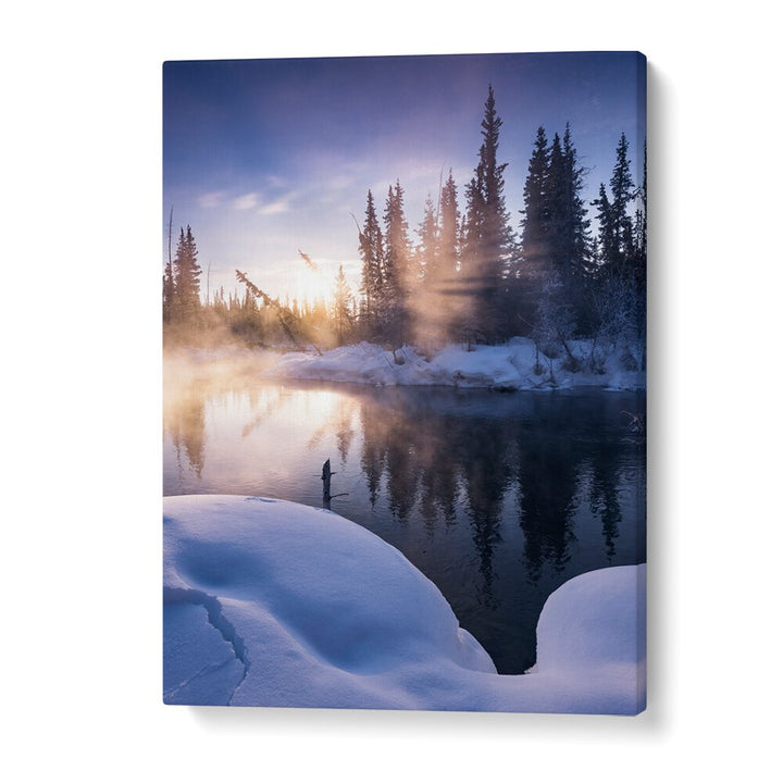 ALASKAN WINTER BY STEFAN HEFELE , LANDSCAPE PHOTO PRINTS