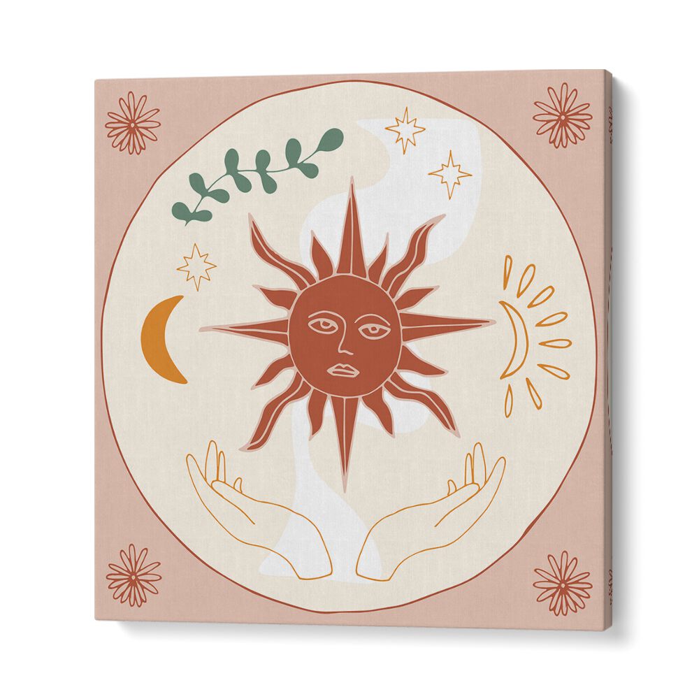 Transform your space with SUN OUL HEALING, ZODIAC poster featuring celestial designs for wellness enthusiasts.
