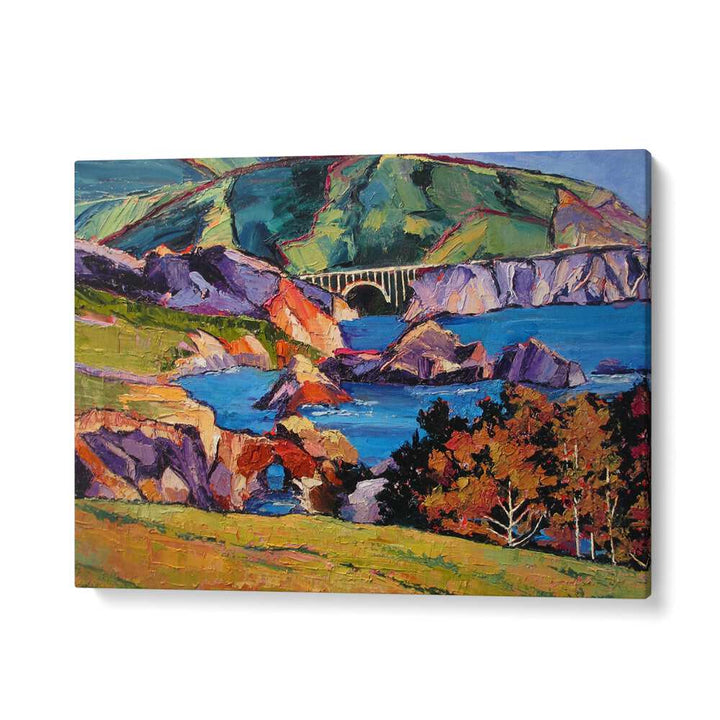 BIG SUR , LANDSCAPE PAINTINGS