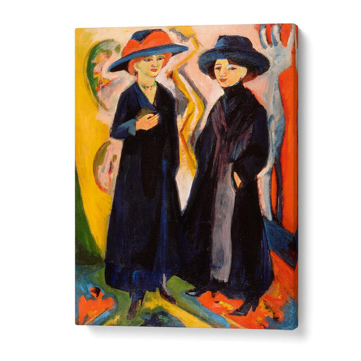 TWO WOMEN (1922) , VINTAGE PAINTINGS