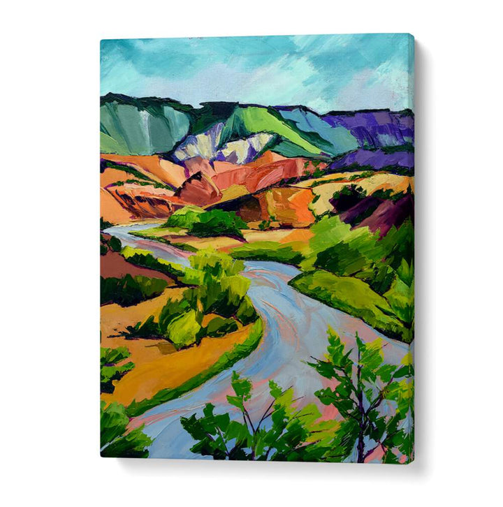 NEW MEXICO , LANDSCAPE PAINTINGS