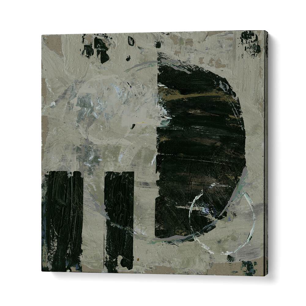 HALFMOON, ABSTRACT PAINTINGS features a unique design with elegant colors, perfect for enhancing any decor.