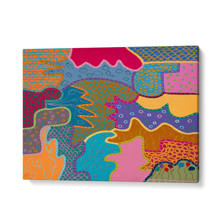 COLOUR WARMS THE SOUL III , PATTERN ART PRINTS