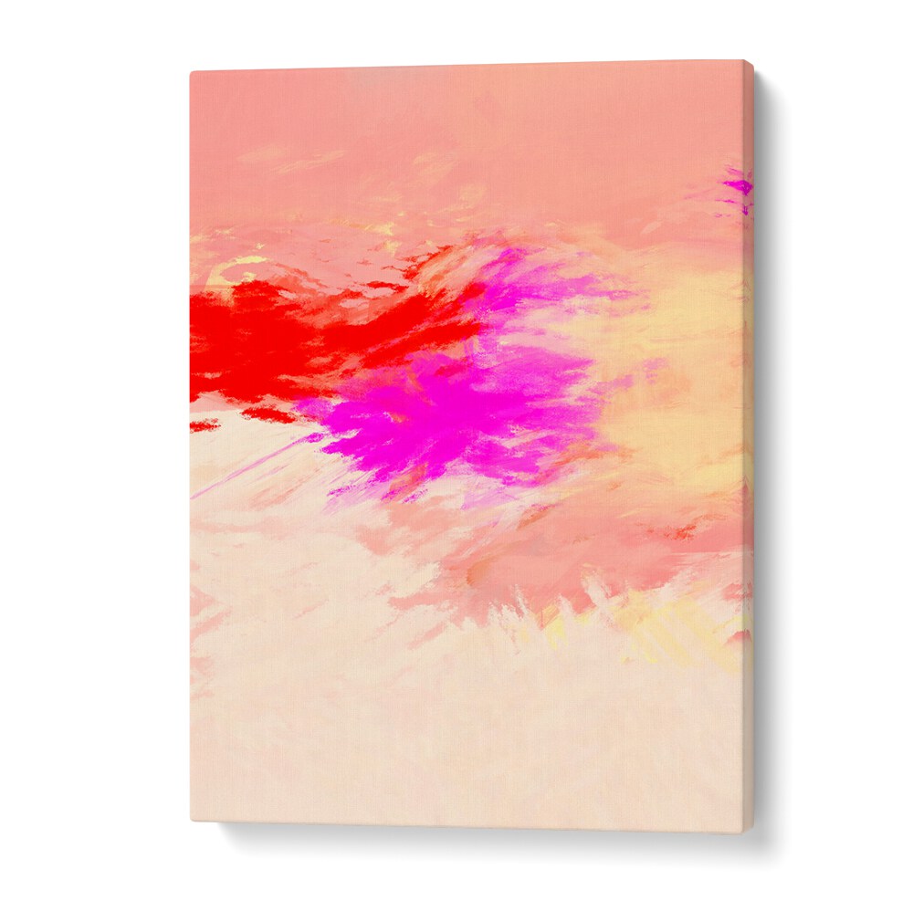 Vibrant TORRID DAY I, ABSTRACT PAINTINGS showcase bold colors, perfect for enhancing your living space's style.