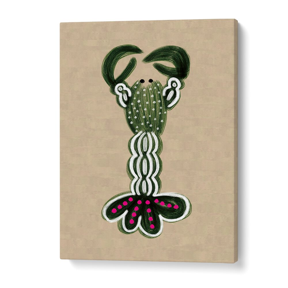 Colorful Green Lobster Kitchen Posters add charm and style to your culinary space, perfect for seafood lovers.