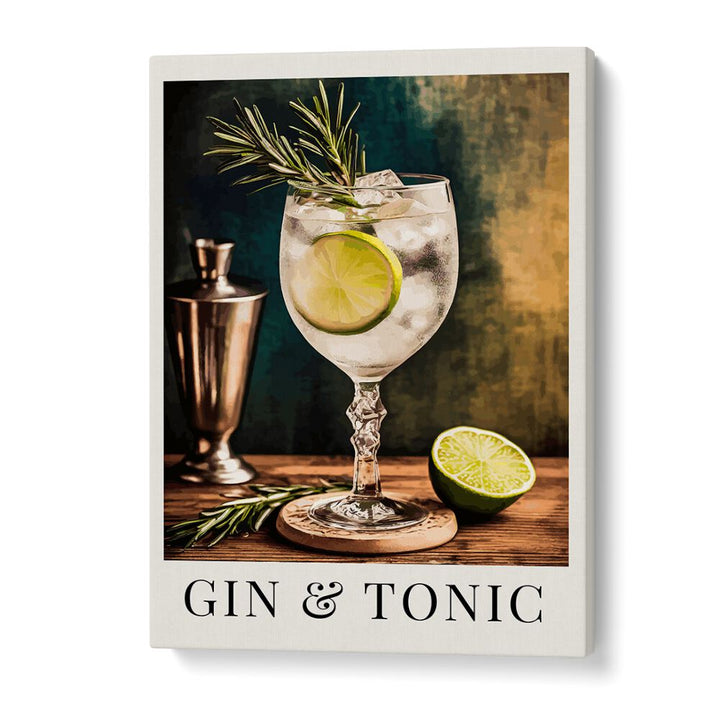 GIN A TONIC BY ANDREAS MAGNUSSON,  BAR POSTERS , BAR ART PRINTS