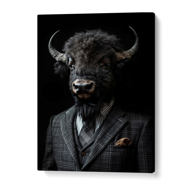 WILD SUITS - BUFFALO , ANIMAL PAINTINGS