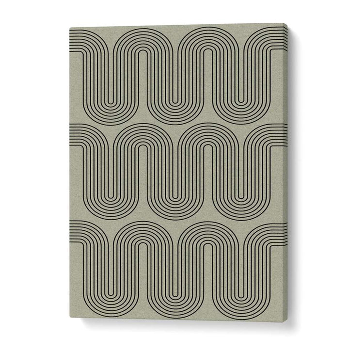 Vibrant MODERN WAVES NO.II, GEOMETRIC ART PRINTS, adds creativity and elegance to any space with its fluid design.