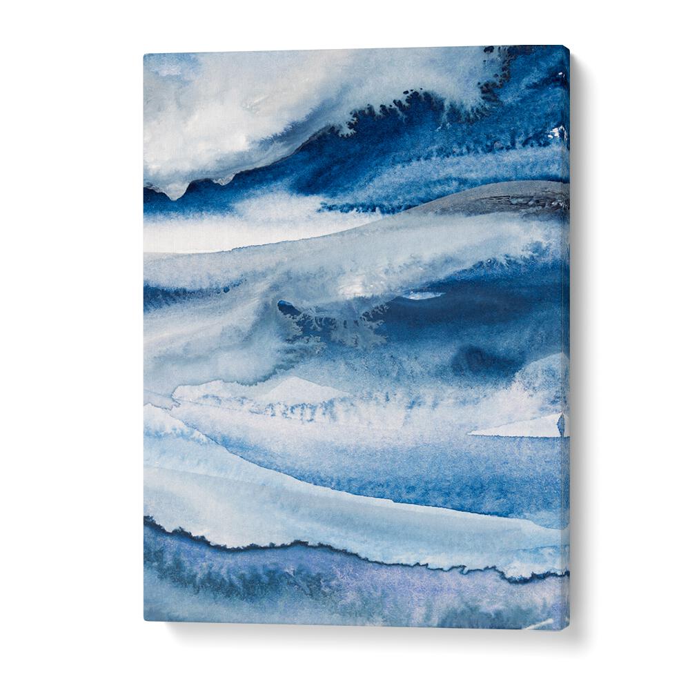 Stunning NATUREFORCE, ABSTRACT PAINTINGS featuring serene blue waves, perfect for enhancing your space.