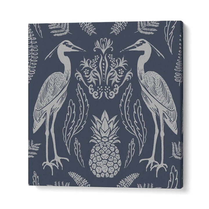 Elegant HERON AND FERNS, ANIMAL PAINTINGS feature herons and ferns, perfect for enhancing any decor.
