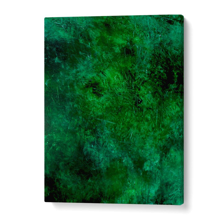 Captivating Forest Neon Green Abstract Paintings, perfect for transforming your living space with vibrant hues.