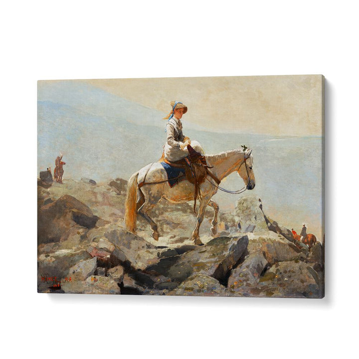 THE BRIDLE PATH, WHITE MOUNTAINS (1868) ,  VINTAGE PAINTINGS