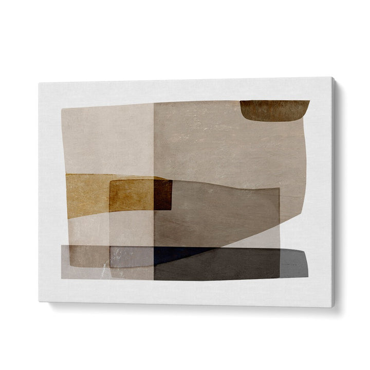 Captivating TRANSFORM, ABSTRACT PAINTINGS featuring unique shapes and earthy tones to elevate your creative space.