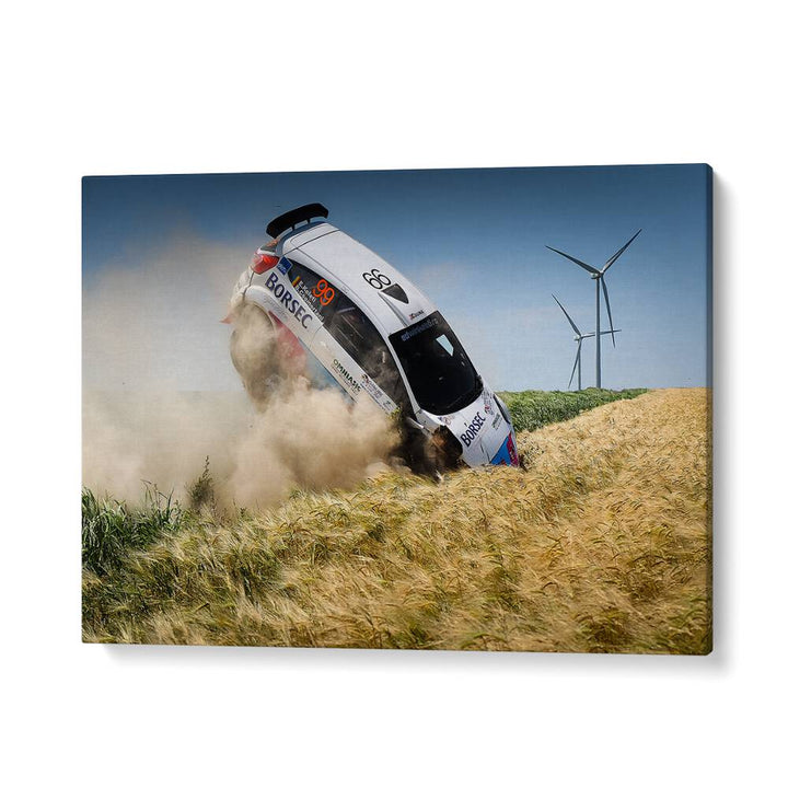  painting - BIG RALLY CRASH by Asianmonk