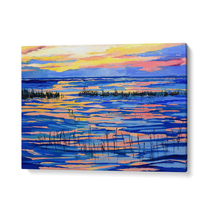 SUNSET COLORS , LANDSCAPE PAINTINGS