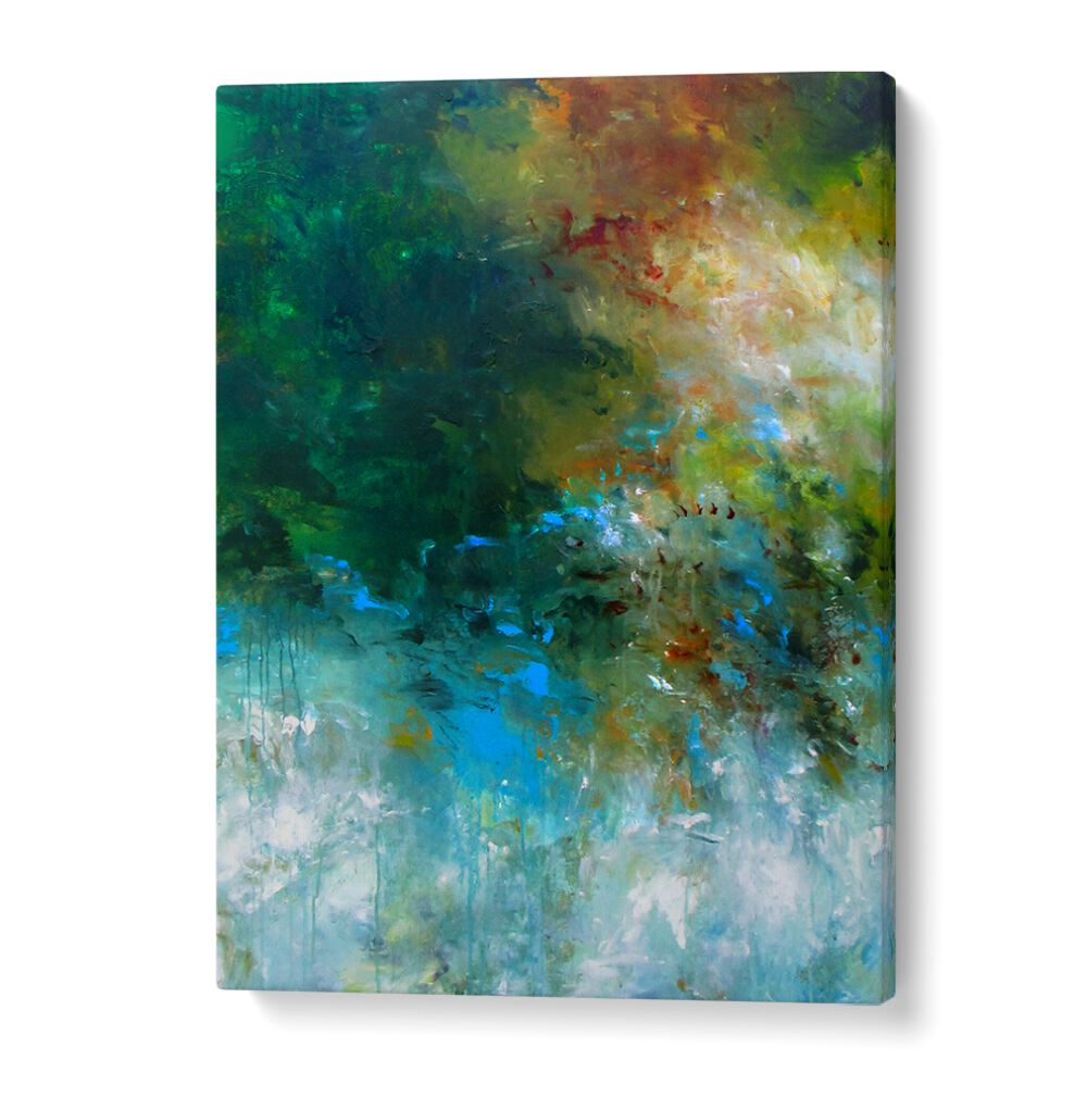 Vibrant ABSTRACT DESIGN XIII, ABSTRACT PAINTINGS that enhance your home with artistic allure and captivating colors.