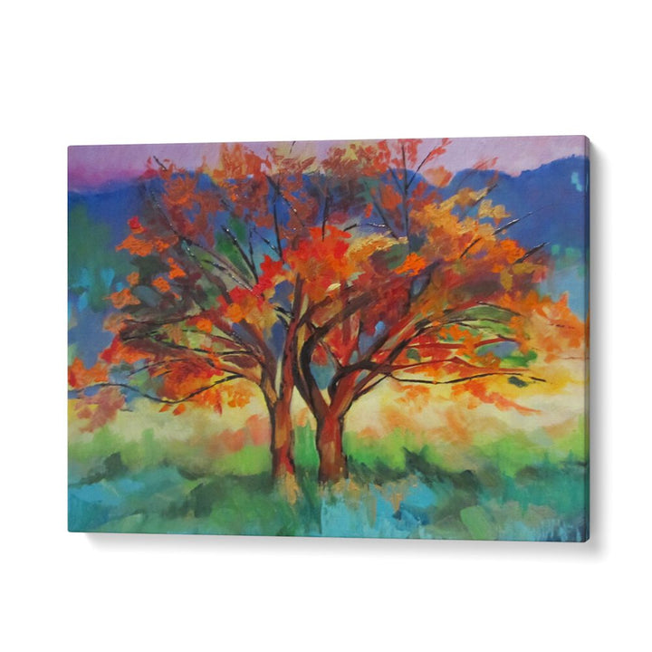 AUTUMN COMES TO BUCKS COUNTY , LANDSCAPE PAINTINGS