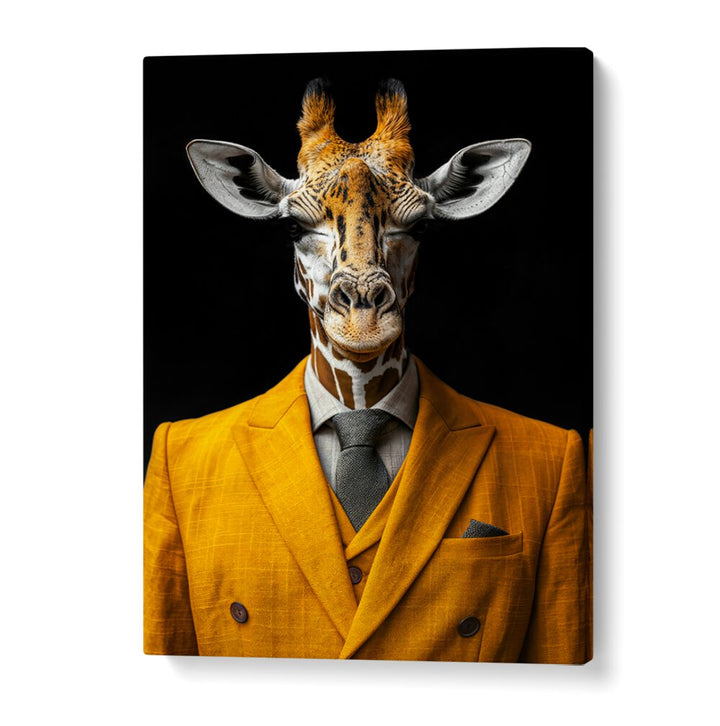 WILD SUITS - GIRAFFE . ANIMAL PAINTINGS