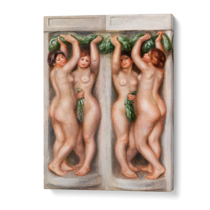 CARYATIDS : CARIATIDES (1910) , VINTAGE PAINTINGS