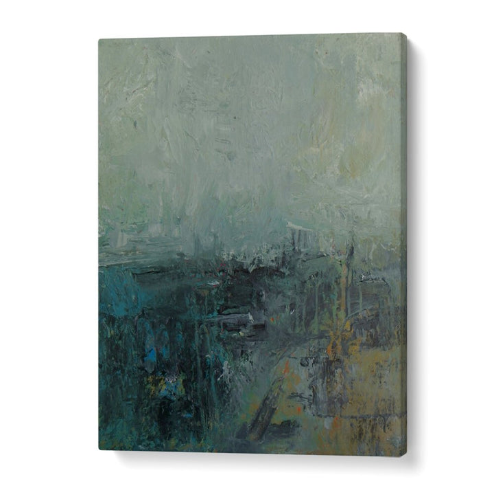 Transform your space with ABSTRACTION DESIGN XIV, a captivating abstract painting in soothing colors.