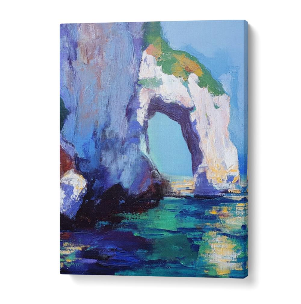 Vibrant artwork showcasing the CLIFFS OF MALLORCA, capturing nature's breathtaking beauty and artistic craftsmanship.