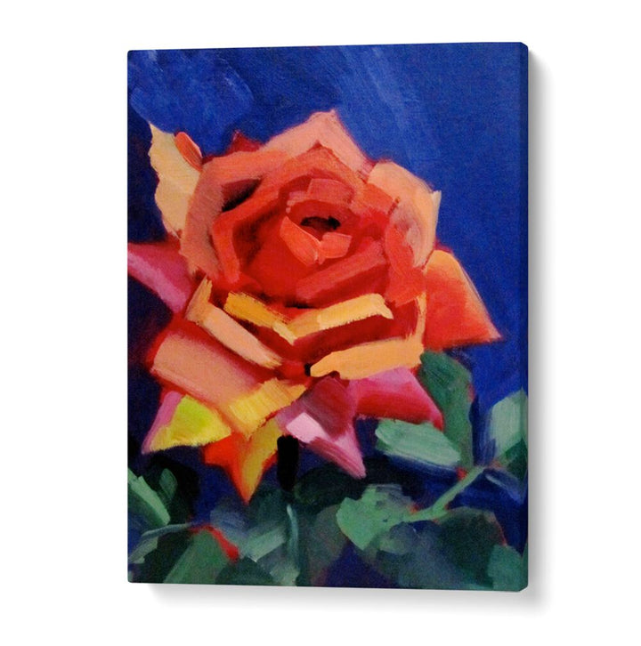 BLUSHING ROSE , FLORAL FLOWER PAINTINGS