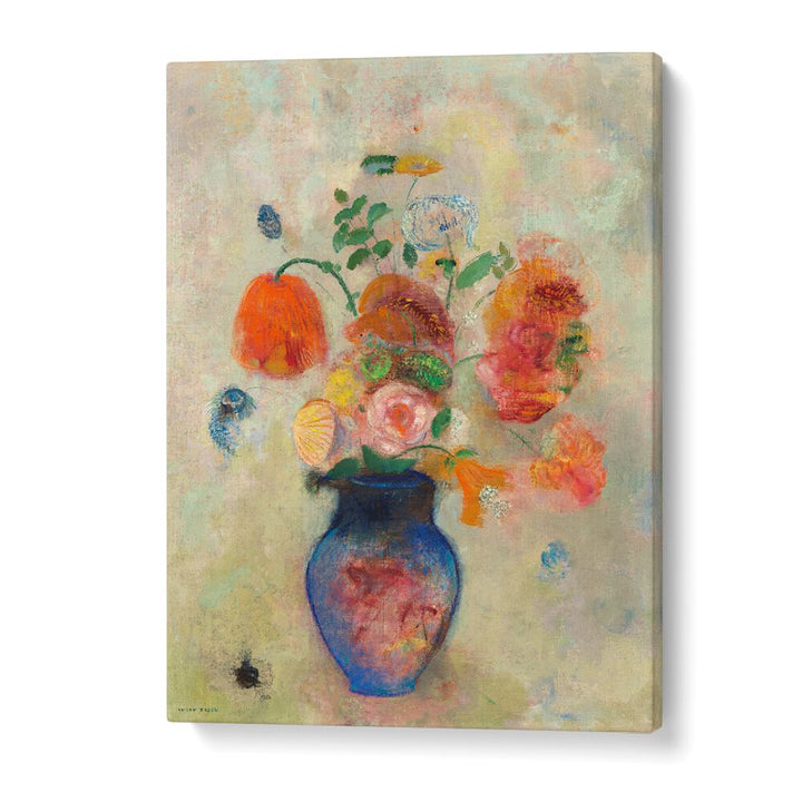 LARGE VASE WITH FLOWERS (1912) , VINTAGE PAINTINGS