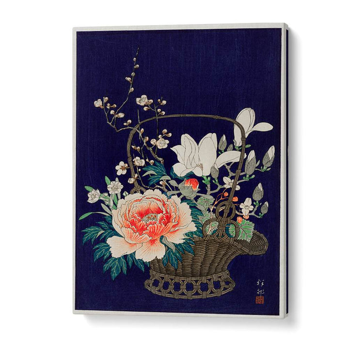 BAMBOO FLOWER BASKET (1932) , JAPANESE PAINTINGS , JAPANESE ART PRINTS