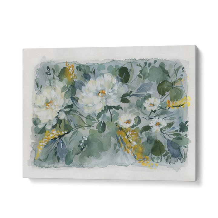 Elegant WHITE BOUQUET artwork showcasing white blooms and greenery, perfect for enhancing any space's sophistication.